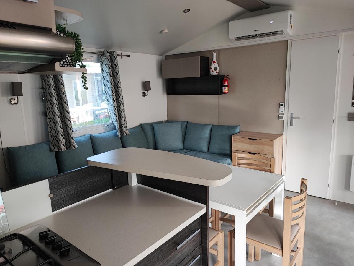Mobilhome 741 Les Charmettes,3Ch,2Sdb,Lave Linge,Lave Vaisselle,Clim,2Wc レ・マトゥ エクステリア 写真