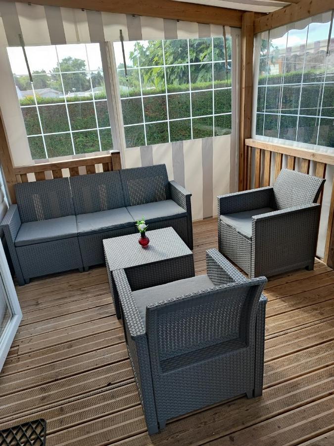 Mobilhome 741 Les Charmettes,3Ch,2Sdb,Lave Linge,Lave Vaisselle,Clim,2Wc レ・マトゥ エクステリア 写真